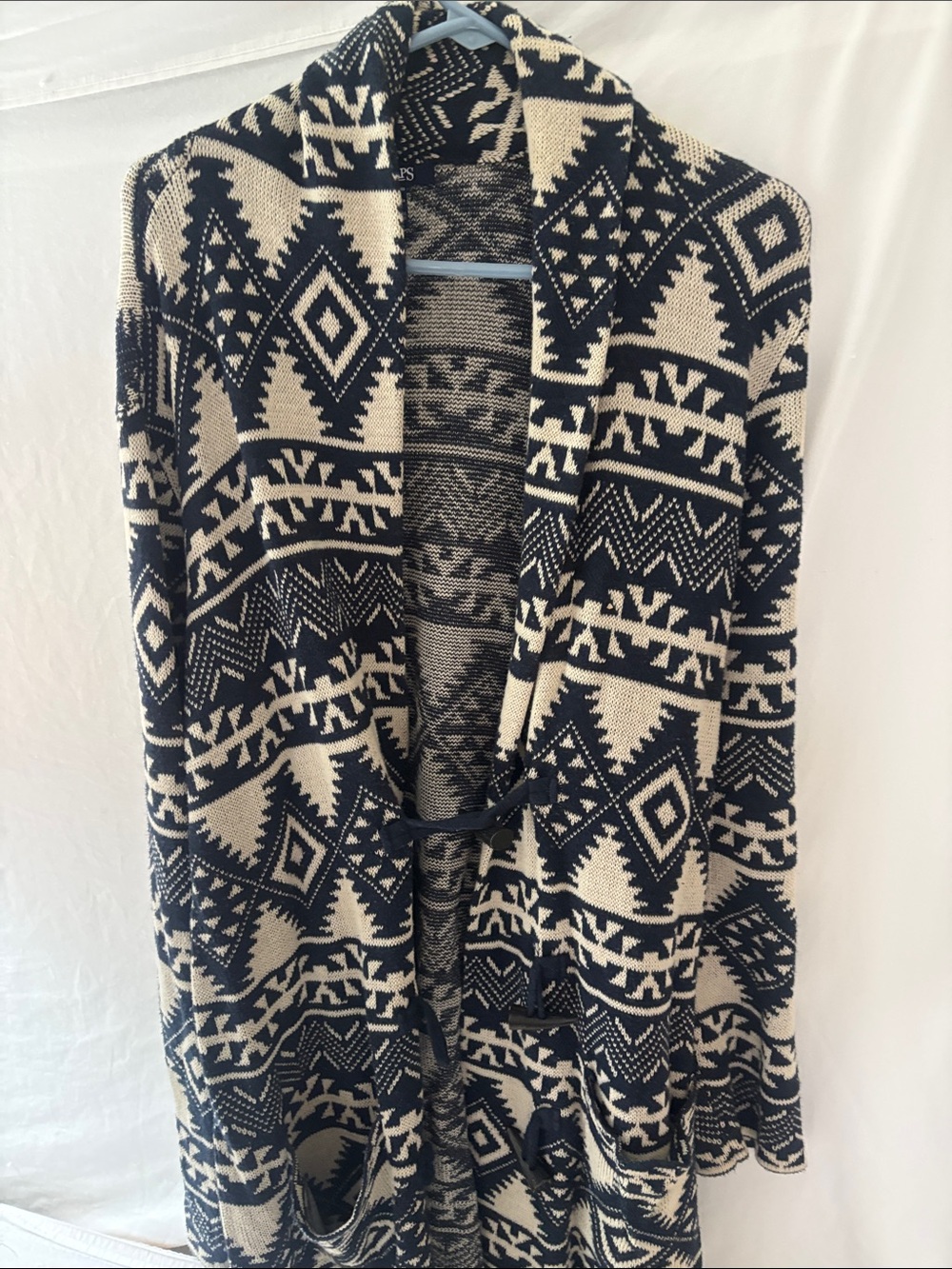 Chaps Southwestern Cardigan Size 2X. Cotton Blend